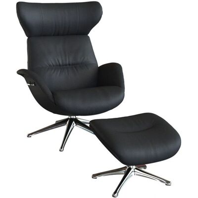 FLEXLUX Relaxsessel More - Verstellbarer Ledersessel FLEXLUX Relaxsessel More - Verstellbarer Ledersessel