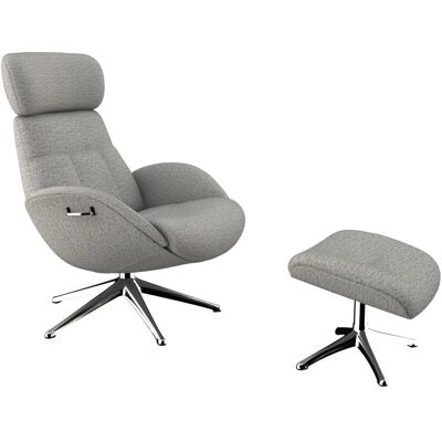 FLEXLUX Elegant Relaxsessel - Verstellbare Kopfstütze & Rückenlehne FLEXLUX Elegant Relaxsessel - Verstellbare Kopfstütze & Rückenlehne