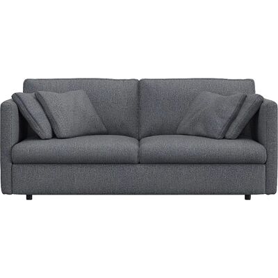 FLEXLUX Lovane Sofa - Tief, Bouclé, Navy Blau - Lounge Sofa FLEXLUX Lovane Sofa - Tief, Bouclé, Navy Blau - Lounge Sofa