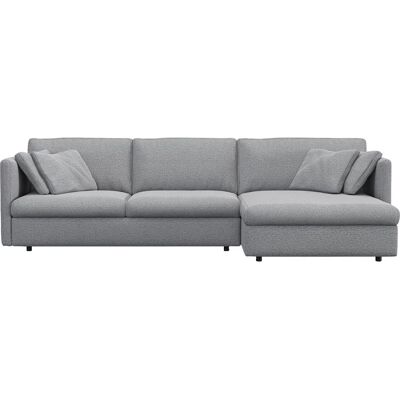 FLEXLUX Lovane Couch - Grau, 290cm, Tief & Weich FLEXLUX Lovane Couch - Grau, 290cm, Tief & Weich