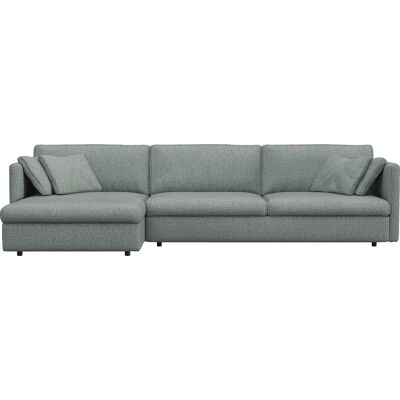 FLEXLUX Lovane Himmelblau Modernes Lounge Sofa - Sofa FLEXLUX Lovane Himmelblau Modernes Lounge Sofa - Sofa