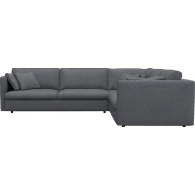 FLEXLUX Lovane Sofa - Navy Blau - Tief & Bequem FLEXLUX Lovane Sofa - Navy Blau - Tief & Bequem