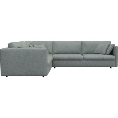 FLEXLUX Lovane Himmelblau Sofa - Modern Lounge mit Tiefer Sitzzone FLEXLUX Lovane Himmelblau Sofa - Modern Lounge mit Tiefer Sitzzone