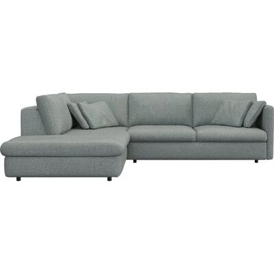 FLEXLUX Lovane Himmelblau Modernes Loungesofa - Sofa FLEXLUX Lovane Himmelblau Modernes Loungesofa - Sofa