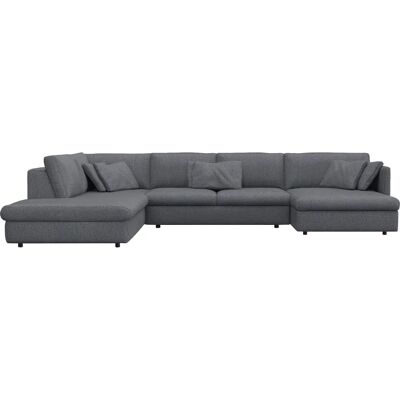 FLEXLUX - Lovane - Navy - 399x272x84 cm - Sofa FLEXLUX - Lovane - Navy - 399x272x84 cm - Sofa