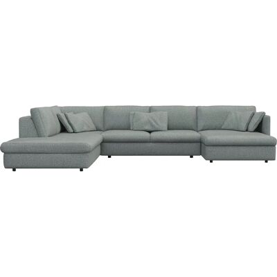 Flexlux - Lovane - Himmelblau - U-Form - Sofa Flexlux - Lovane - Himmelblau - U-Form - Sofa