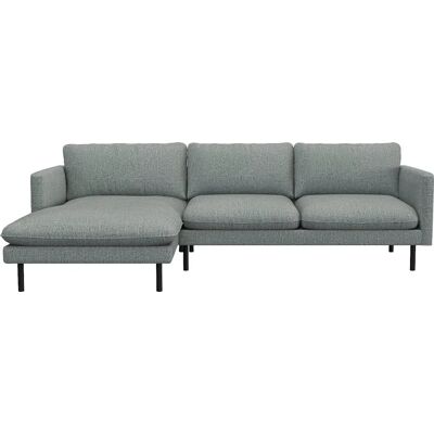 FLEXLUX Bolzano L-Formiges Sofa in Sky Blue - Sofa FLEXLUX Bolzano L-Formiges Sofa in Sky Blue - Sofa