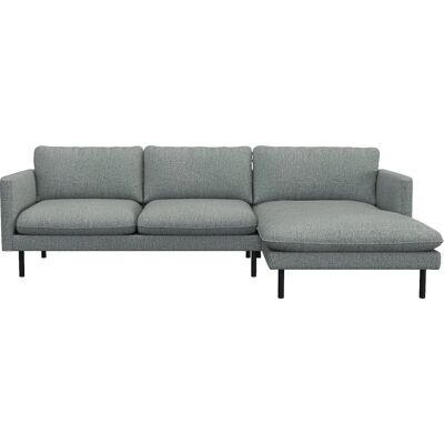 FLEXLUX Bolzano L-Form Sofa Sky Blue - Couch FLEXLUX Bolzano L-Form Sofa Sky Blue - Couch