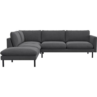 FLEXLUX Bolzano L-Formiges Sofa Grau - Sofa FLEXLUX Bolzano L-Formiges Sofa Grau - Sofa