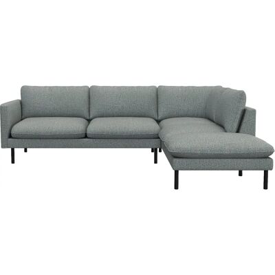FLEXLUX Bolzano L-förmiger Himmelblaues Sofa - Sofa FLEXLUX Bolzano L-förmiger Himmelblaues Sofa - Sofa