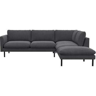 FLEXLUX Bolzano L-Form-Sofa Grau - Sofa FLEXLUX Bolzano L-Form-Sofa Grau - Sofa