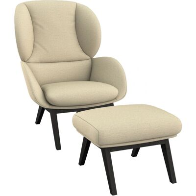 FLEXLUX Adria Beiger Sessel - Stilvoll & Komfortabel FLEXLUX Adria Beiger Sessel - Stilvoll & Komfortabel