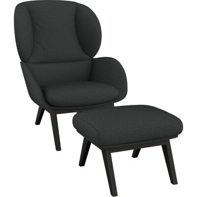 FLEXLUX Adria Sessel - Stilvoller Chenille Designer FLEXLUX Adria Sessel - Stilvoller Chenille Designer