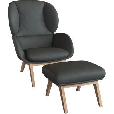 FLEXLUX Adria Organischer Leder Sessel - Lounge & Komfort FLEXLUX Adria Organischer Leder Sessel - Lounge & Komfort