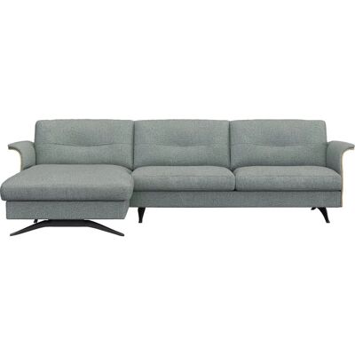 FLEXLUX Glow Himmelblau L-Form Sofa - Sofa FLEXLUX Glow Himmelblau L-Form Sofa - Sofa