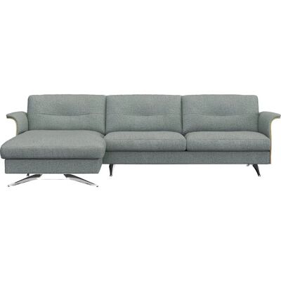 FLEXLUX Glow Himmelblau L-Form Sofa - Sofa FLEXLUX Glow Himmelblau L-Form Sofa - Sofa