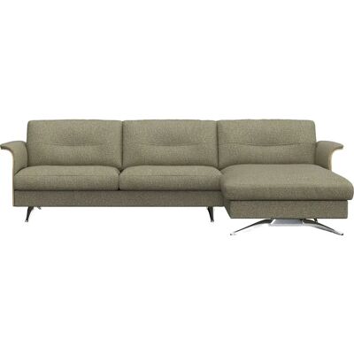 FLEXLUX Glow Sofa - Luxuriöses grünes L-Form-Sofa FLEXLUX Glow Sofa - Luxuriöses grünes L-Form-Sofa