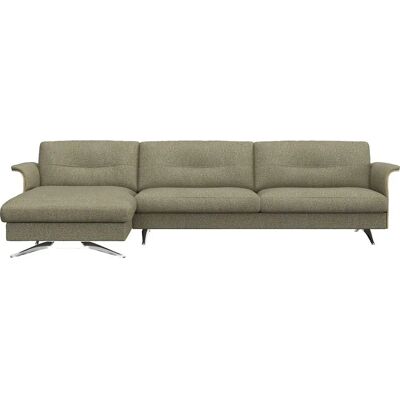 FLEXLUX Glow Grün Ecksofa - Chaiselongue, 305cm FLEXLUX Glow Grün Ecksofa - Chaiselongue, 305cm