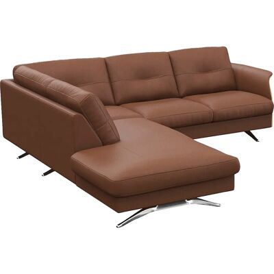 FLEXLUX Glow Ledercorner Sofa - Modern Skandinavisches Design FLEXLUX Glow Ledercorner Sofa - Modern Skandinavisches Design