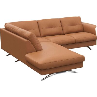 FLEXLUX Glow Sofa - Elegantes Leder-Designmöbel FLEXLUX Glow Sofa - Elegantes Leder-Designmöbel