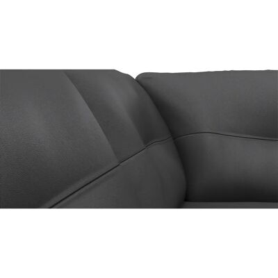 FLEXLUX Glow Sofa - Leder, Schwarz, 236x81x224cm FLEXLUX Glow Sofa - Leder, Schwarz, 236x81x224cm