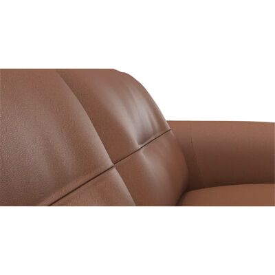 FLEXLUX Glow Sofa - Echtleder, Skandinavisches Design, Ottomane rechts FLEXLUX Glow Sofa - Echtleder, Skandinavisches Design, Ottomane rechts