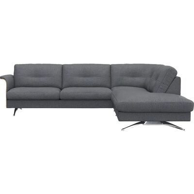 FLEXLUX Glow L-Form-Sofa Navy Blau - Sofas FLEXLUX Glow L-Form-Sofa Navy Blau - Sofas