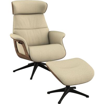 FLEXLUX Clement Sessel - Relax, Verstellbare Kopfstütze, Modernes Design FLEXLUX Clement Sessel - Relax, Verstellbare Kopfstütze, Modernes Design