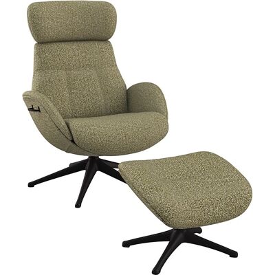 FLEXLUX Relaxsessel Elegant Grüner Verstellbarer Sessel FLEXLUX Relaxsessel Elegant Grüner Verstellbarer Sessel