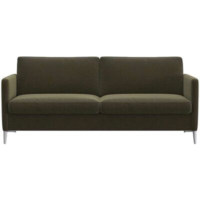 FLEXLUX Fiore Sofa - Skandinavischer Stil, Samtvelours, Moosgrün, 2,5-Sitzer FLEXLUX Fiore Sofa - Skandinavischer Stil, Samtvelours, Moosgrün, 2,5-Sitzer