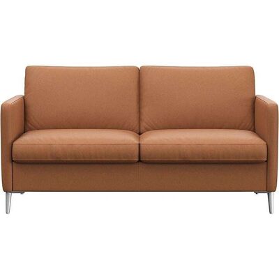 FLEXLUX Fiore Sofa - Hochwertiges Echtleder, Skandinavisches Design, Schmale Armlehnen FLEXLUX Fiore Sofa - Hochwertiges Echtleder, Skandinavisches Design, Schmale Armlehnen