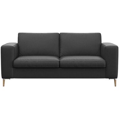 FLEXLUX Fiore Sofa - Skandinavisches Design, Lederoptik, Komfortabel FLEXLUX Fiore Sofa - Skandinavisches Design, Lederoptik, Komfortabel