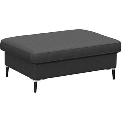 FLEXLUX Fiore Deep Schwarz Leder Pouf - Pouf FLEXLUX Fiore Deep Schwarz Leder Pouf - Pouf