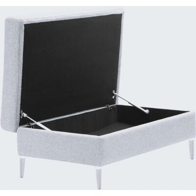 FLEXLUX Fiore Pouf - Leder, Weiß, 97x34x66cm - Hocker FLEXLUX Fiore Pouf - Leder, Weiß, 97x34x66cm - Hocker