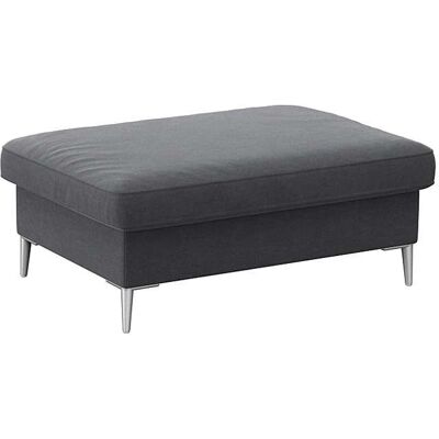 FLEXLUX Fiore Grau Samtpoef - Pouf FLEXLUX Fiore Grau Samtpoef - Pouf