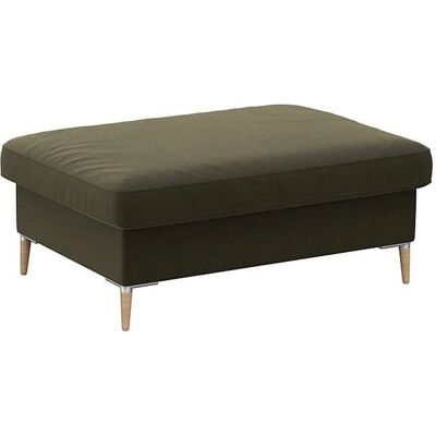 FLEXLUX Fiore Moss Grün Samt Hocker - Sitzmöbel & Lounge FLEXLUX Fiore Moss Grün Samt Hocker - Sitzmöbel & Lounge