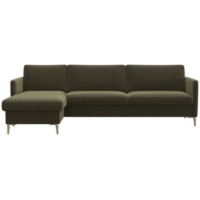 FLEXLUX Fiore Moosgrün Klassisches Skandinavisches Sofa - Sofa FLEXLUX Fiore Moosgrün Klassisches Skandinavisches Sofa - Sofa