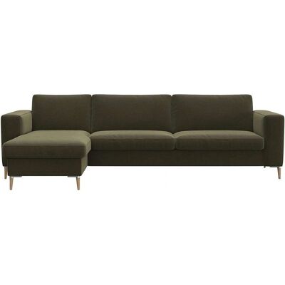 FLEXLUX Fiore Moosgrün Ecksofa - L-Form, 262cm FLEXLUX Fiore Moosgrün Ecksofa - L-Form, 262cm