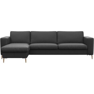 FLEXLUX Fiore Sofa - Skandinavisches Design, Echtleder, Stauraum FLEXLUX Fiore Sofa - Skandinavisches Design, Echtleder, Stauraum