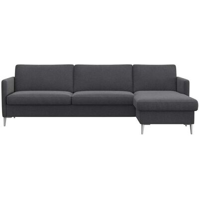 FLEXLUX Fiore Ecksofa - Kaltschaum, Grau, L-Form - Sofa FLEXLUX Fiore Ecksofa - Kaltschaum, Grau, L-Form - Sofa