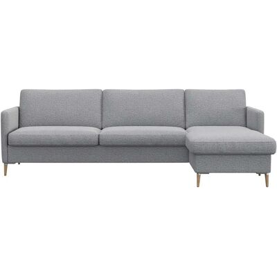 FLEXLUX Fiore Ecksofa - Grau, L-Form, 247x85x92cm FLEXLUX Fiore Ecksofa - Grau, L-Form, 247x85x92cm
