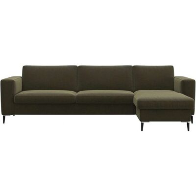 FLEXLUX Fiore Grünes Sofa - L-Form, Skandinavisches Design FLEXLUX Fiore Grünes Sofa - L-Form, Skandinavisches Design
