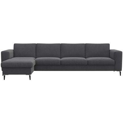 FLEXLUX Fiore L-Form Sofa - Chenille, Grau, 295cm FLEXLUX Fiore L-Form Sofa - Chenille, Grau, 295cm