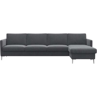 FLEXLUX Fiore L-Form Velvet Sofa - Sofas FLEXLUX Fiore L-Form Velvet Sofa - Sofas