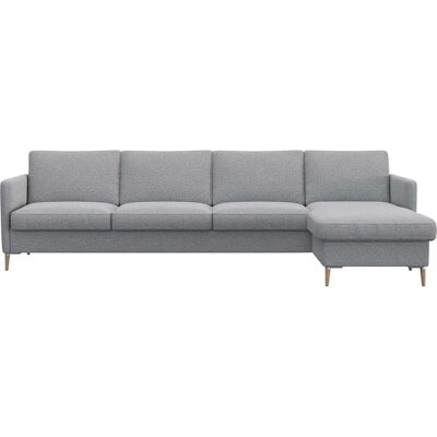 FLEXLUX Fiore Sofa - Grau, L-Form, Skandinavisch FLEXLUX Fiore Sofa - Grau, L-Form, Skandinavisch