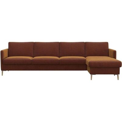 FLEXLUX Fiore L-Form Samtsofa - Klassischer skandinavischer Komfort FLEXLUX Fiore L-Form Samtsofa - Klassischer skandinavischer Komfort