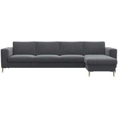 FLEXLUX Fiore Samtsofa L-Form - Wohnzimmermöbel FLEXLUX Fiore Samtsofa L-Form - Wohnzimmermöbel