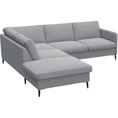 Flexlux Fiore L-Form Grau Sofa - Sofa Flexlux Fiore L-Form Grau Sofa - Sofa