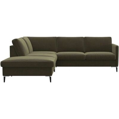 FLEXLUX Fiore - Skandinavischer Stil, Moosgrün, Samtsofa - 234cm FLEXLUX Fiore - Skandinavischer Stil, Moosgrün, Samtsofa - 234cm