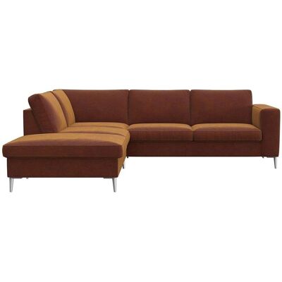 FLEXLUX Fiore Samtvelours L-Form Sofa - Skandinavisches Design FLEXLUX Fiore Samtvelours L-Form Sofa - Skandinavisches Design